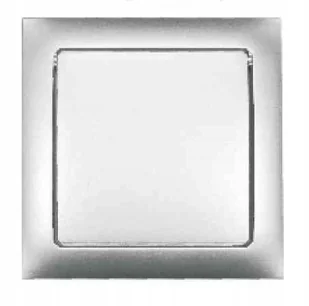 Odk Centralny Gniazdko wylotowe SLIM SREBRNE - Akcesoria do odkurzaczy - miniaturka - grafika 1