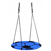 Place zabaw - Huśtawka POLGAR Bocianie gniazdo 100 cm Czarno-niebieski - miniaturka - grafika 1
