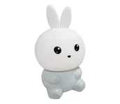 Wyposażenie pokoiku dziecięcego - LED RGBW Ściemnialna dziecięca dotykowa lampa LED/1W/5V USB 1200 mAh zając - miniaturka - grafika 1