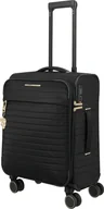 Walizki - Walizka kabinowa Travelite Barbara Stepp 55 cm Black - miniaturka - grafika 1