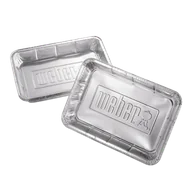 Akcesoria do grilla - Weber Aluminiowe miski ociekowe duże, 10szt. firmy 6416 - miniaturka - grafika 1