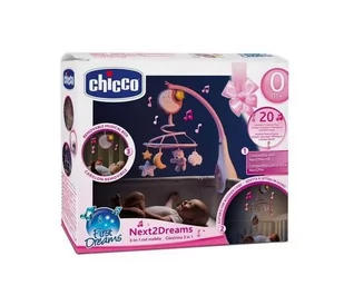 Chicco Karuzela NEXT2DRE AMS Różowa  OD 199 ZŁ! GXP-627900 - Pozytywki dla dzieci - miniaturka - grafika 4