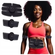 Masażery - Komplet Six Pack ODCHUDZANIE MINI SIŁOWNIA Masażer EMS TENS MIĘŚNI NERWÓW 3 - miniaturka - grafika 1