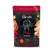 Mokra karma dla psów - Fitmin Dog For Life MENU meat mix saszetka dla psa 350g - miniaturka - grafika 1