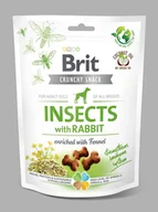 Przysmaki dla psów - Brit Care Crunchy Cracker. Insects with Rabbit enriched with Fennel - miniaturka - grafika 1