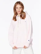 Bluzy damskie - Champion Bluza 116237 Różowy Regular Fit - miniaturka - grafika 1