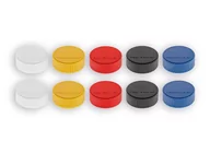 Tablice i flipcharty - magnetoplan Magnetoplan Magnum magnesy, średnica 34 mm, 10 sztuk 4013695014968 - miniaturka - grafika 1