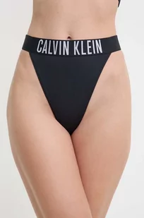 Calvin Klein stringi kąpielowe kolor czarny KW0KW02579 - Stroje kąpielowe - miniaturka - grafika 1