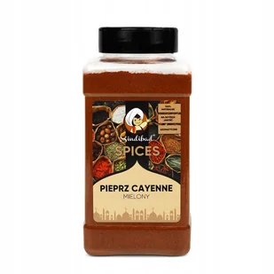 PIEPRZ CAYENNE KAJEŃSKI MIELONY 450g Sindibad - Pieprz - miniaturka - grafika 1