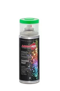 Spray Lakier metaliczny Ambro-Sol Diamond czarny 400ml - Farby i lakiery w sprayu - miniaturka - grafika 1