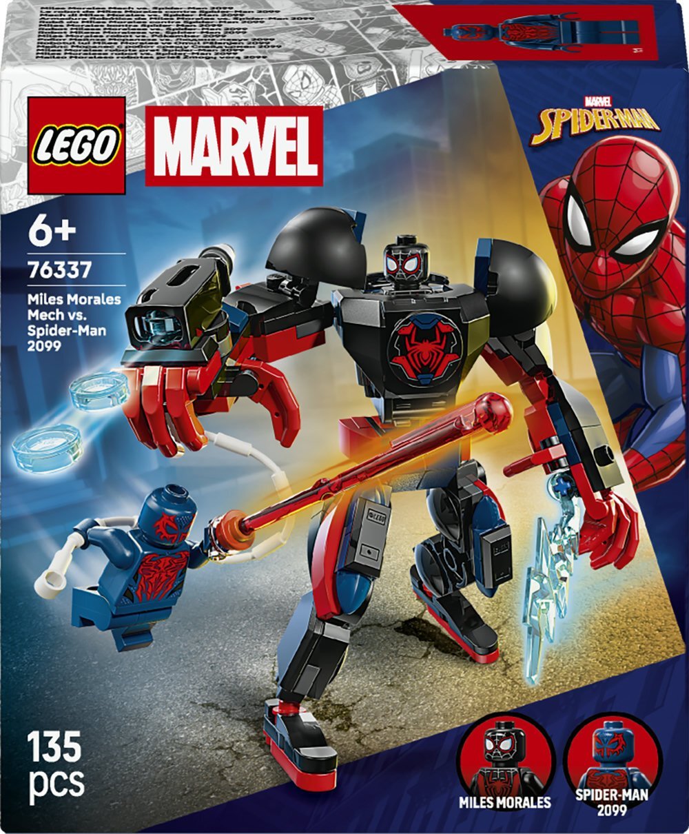 LEGO Marvel Miles Morales kontra Spider-Man 2099 76337