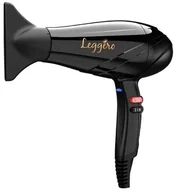 Suszarki fryzjerskie - Ga.ma LEGGERO 2400W suszarka do włosów czarna - miniaturka - grafika 1