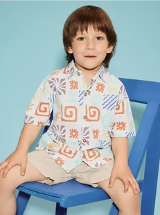 Reserved - Koszula regular fit - złamana biel - Bluzki dla niemowląt - miniaturka - grafika 1