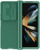 Etui i futerały do telefonów - Nillkin CamShield Pro Case simple etui Samsung Galaxy Z Fold 4 pokrowiec z osłoną na aparat ciemnozielone - miniaturka - grafika 1