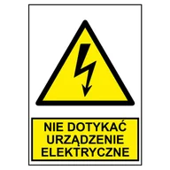 Akcesoria motoryzacyjne - Naklejka Nie Dotykać 40 szt - miniaturka - grafika 1