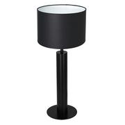 Lampy stojące - Luminex Table lamps 3663 Lampa stołowa lampka 1x60W E27 czarny/biały - miniaturka - grafika 1