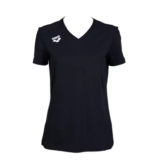 Koszulki sportowe damskie - Koszulka damska na basen Arena Women`s Team T-Shirt Panel - grafika 1
