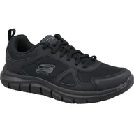 Buty sportowe męskie - Buty do biegania męskie Skechers Trackscloric czarne - miniaturka - grafika 1