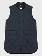 Kurtki i płaszcze dla chłopców - Tommy Hilfiger Kamizelka KG0KG07071 D Granatowy Regular Fit - miniaturka - grafika 1