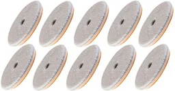 Zestaw 10 szt. Honey Short Wool Pad 2.0 - pad polerski z naturalnej wełny 130/150mm - Akcesoria do mycia samochodu - miniaturka - grafika 1