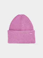 Czapki damskie - 4F Czapka beanie w kolorze fioletowym - miniaturka - grafika 1