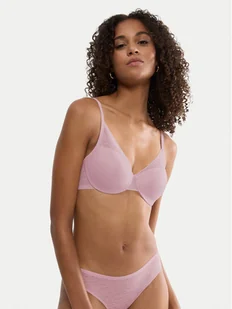 Triumph Biustonosz z fiszbiną Signature Sheer WHP EX 10215948 Różowy - Biustonosze - miniaturka - grafika 1