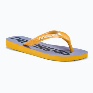 Japonki Havaianas Top Logomania 2 pop yellow - Klapki i japonki damskie - miniaturka - grafika 1