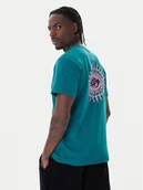 Koszulki męskie - Quiksilver T-Shirt Ev Beach Blast SS EQYZT08046 Zielony Regular Fit - miniaturka - grafika 1