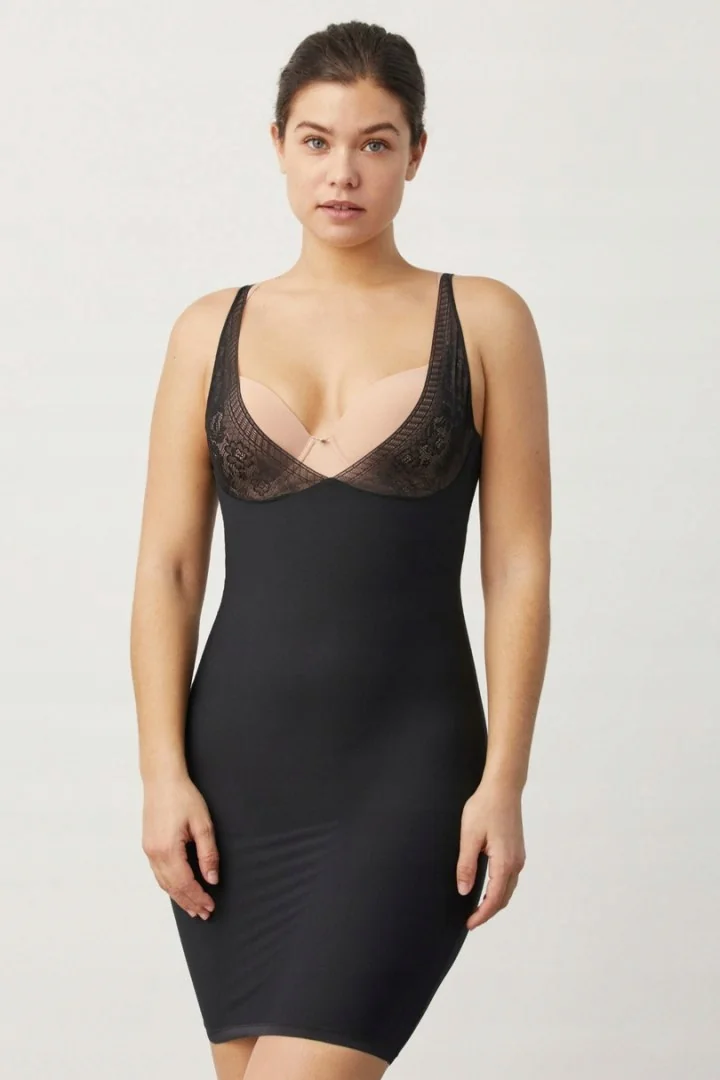 YSABEL MORA HALKA SHAPING DRESS-UP 19628 - NEGRO, XXL