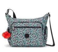 Torebki damskie - Kipling GABBIE Średni Poprzek, Abstract Print White - miniaturka - grafika 1