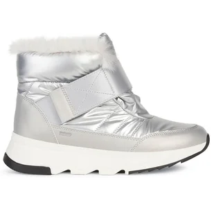 Buty Geox Falena Abx D26HXA0FU54C0898 - szare - Sneakersy damskie - miniaturka - grafika 5