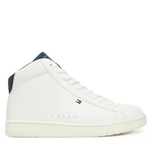 Buty dla chłopców - Sneakersy Tommy Hilfiger T3X9-34074-1355 Biały - miniaturka - grafika 1