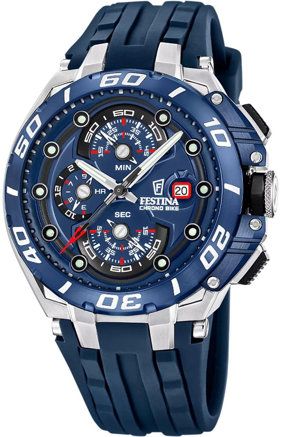 Zegarek Festina Zegarek męski Festina F20755-4 niebieski