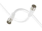 Kable - Kabel antenowy ISY ISA-9023 5m Biały - miniaturka - grafika 1