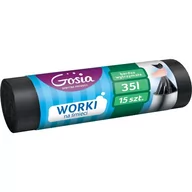 Worki na śmieci - Gosia Politan Worki na śmieci LDPE 35 l, 15 szt. - miniaturka - grafika 1