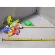 Zabawki i gry sportowe - Wiatrak kwiatek 32cm MIX Adar - miniaturka - grafika 1
