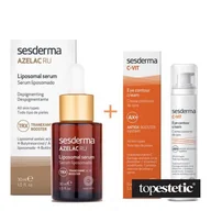 Zestawy kosmetyków damskich - Sesderma Azelac RU Liposomal Serum + C-VIT Eye Contour Cream ZESTAW Serum liposomowe 30 ml + Krem pod oczy 15 ml - miniaturka - grafika 1