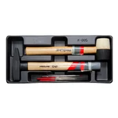 Zestawy narzędziowe - Tacka na młotki 8szt. pusta - miniaturka - grafika 1