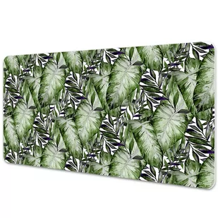 Mata ochronna na biurko Liść Monstera 90x45 cm - Podkładki na biurko - miniaturka - grafika 1