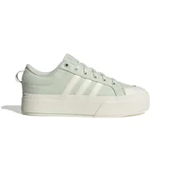 Buty sportowe damskie - Damskie Buty ADIDAS BRAVADA 2.0 PLATFORM JI1800 – Zielony - miniaturka - grafika 1