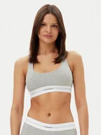 Koszulki sportowe damskie - Calvin Klein Underwear Biustonosz top LV00QF8018 Szary - miniaturka - grafika 1