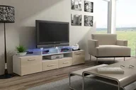 Szafki RTV - EVORA RTV FRONT JAŚMIN/KREMOWY POŁYSK  - miniaturka - grafika 1