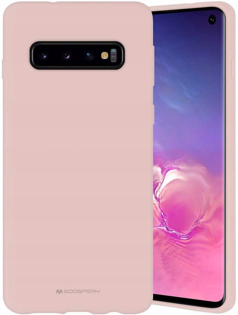 iLike Tylna obudowa do Samsung Galaxy S10 G973 Silicone case Pink