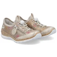 Sneakersy damskie - Sneakersy damskie Rieker N42V1-92 MULTI 39 - miniaturka - grafika 1