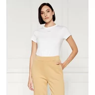 Koszulki i topy damskie - Calvin Klein T-shirt | Slim Fit - miniaturka - grafika 1