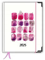 Kalendarze - Kalendarz 2025 szyty TaDaPlanner 2dni=1strona tygodniowy książkowy A5+ - miniaturka - grafika 1