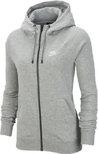 Nike Damska bluza z kapturem Advance 15 Full-Zip Charcoal Heather/White, M - Bluzy damskie - miniaturka - grafika 1