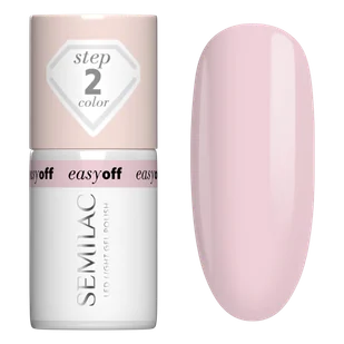 Semilac Lakier do paznokci Easy Off, L11 Pink Marshmallow - Lakiery hybrydowe - miniaturka - grafika 1