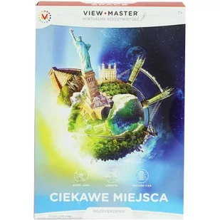 Mattel View Master Wirtualna rzeczywistość Ciekawe miejsca rozszerzenie DLL69 - Zabawki interaktywne dla dzieci - miniaturka - grafika 1