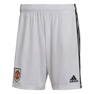 Spodenki damskie - adidas Męskie szorty MUFC H SHO, biały, XXL - miniaturka - grafika 1